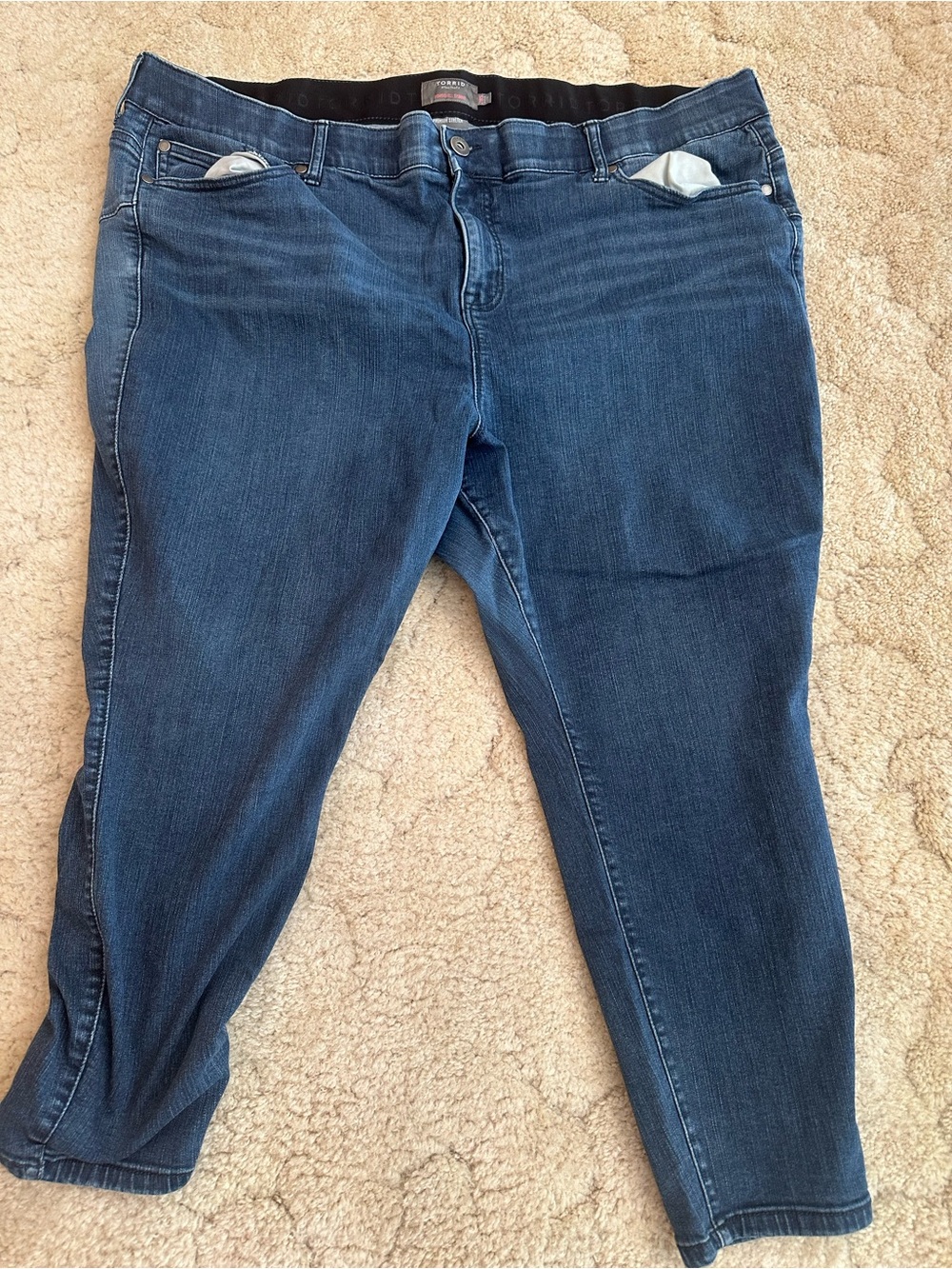 torrid Dark Indigo Stretch Jeggings